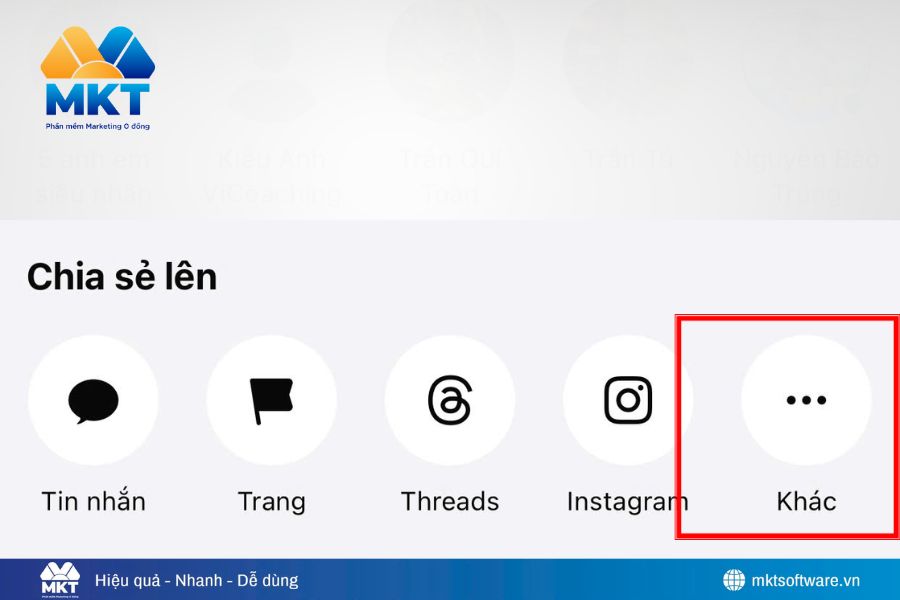 Chia sẻ trực tiếp qua nút “Zalo”