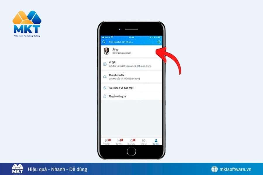 Cách đổi ảnh đại diện trên Zalo bằng điện thoại nhanh chóng