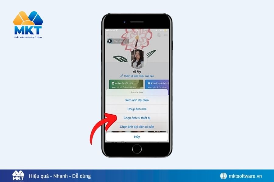 Cách đổi ảnh đại diện trên Zalo bằng điện thoại nhanh chóng