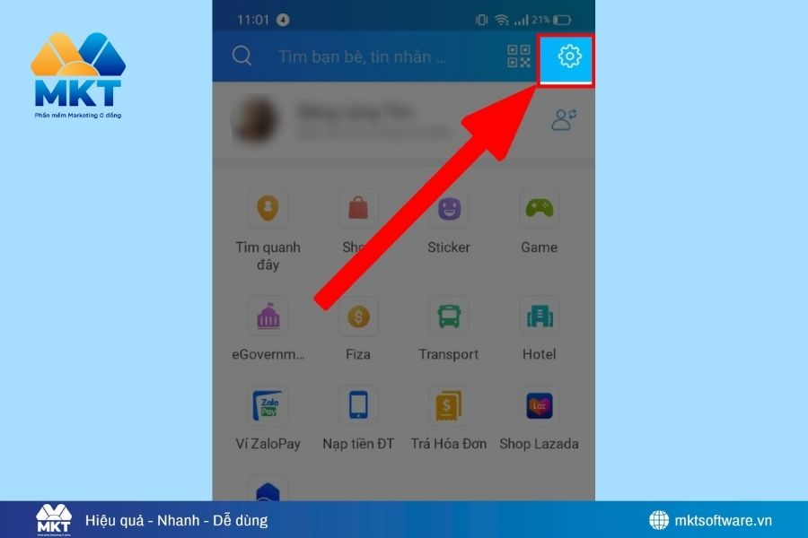 Cách bật Mini Chat Zalo trên Android