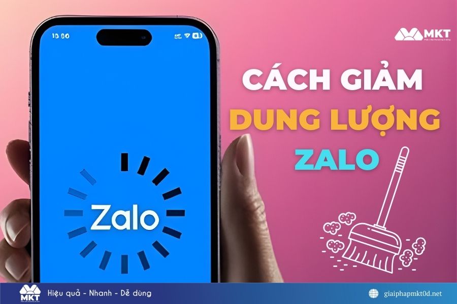 cách giảm dung lượng Zalo