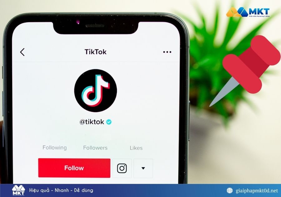 Cách ghim video TikTok