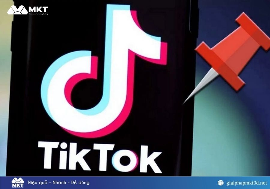 Cách ghim video TikTok