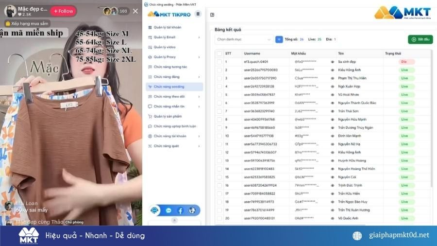 Vận hành kênh TikTok